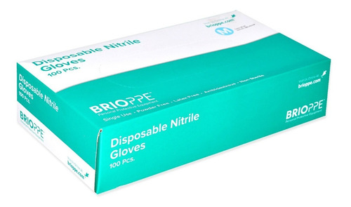 Imagen 5 de 7 de Guantes De Nitrilo Libre De Latex Sin Polvo Azul Negro 100pz