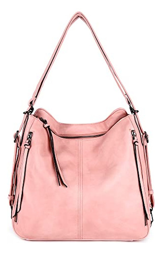 Mochila Convertible Para Mujer Bolso De Mano Hobo W7ncz