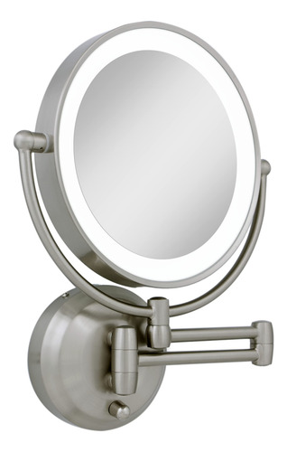 Espejo De Maquillaje Zadro 11 Led Montado En La Pared, 10 X