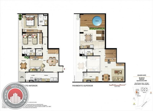 Imagem 15 de 15 de Apartamento 3 Quartos - Golden Gate Club Condominium - Apartamento A Venda No Bairro Palmeiras - Nova Iguaçu, Rj - Brj91622