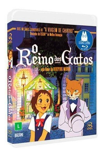 Blu-ray O Reinos Dos Gatos - Studio Ghibli - Filme Original