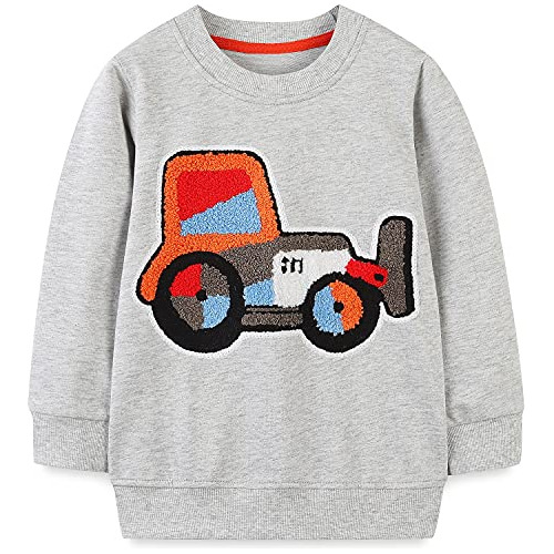 Bumeex Baby Boy Sudadera Ropa, Monster And Truck Camisa De M