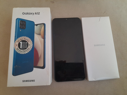 Celular Samsung Galaxy A12/ Blue 64gb / Usado