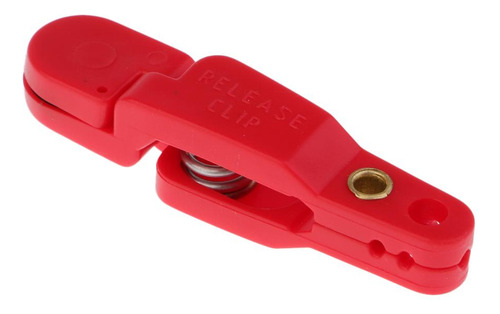 Clips De Liberación A Presión De 2 Piezas Rojo Amarillo