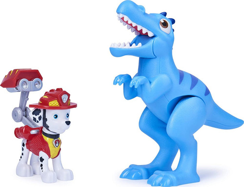 Imagen 3 de 5 de Paw Patrol Figura Dino Rescue C/dinosaurio Y Huevo Sorpresa