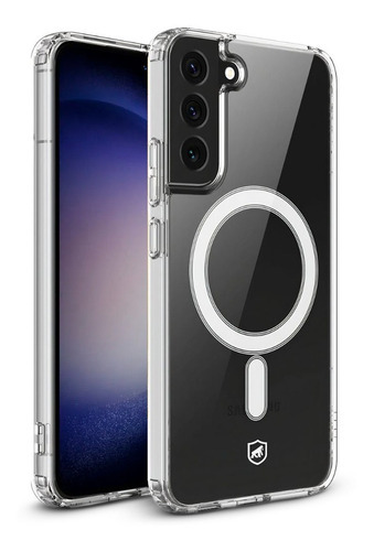 Capa Case Capinha Magsafe Para Samsung Galaxy - Gshield Cor Transparente - Galaxy S23