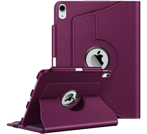 Funda Para iPad 10th Generacion Giratoria 360 Violeta