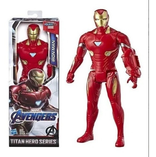 Imagem 1 de 3 de Boneco Homem De Ferro Titan Hero Power Fx Iron Man - Hasbro