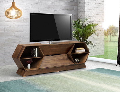 Mesa De Tv Nucer Nogal Këssa Muebles