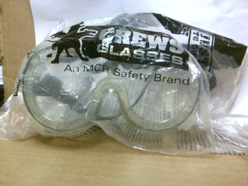 Mcr Crews 2230r Lab Safety Goggles Vented Chemical Splas Ddd