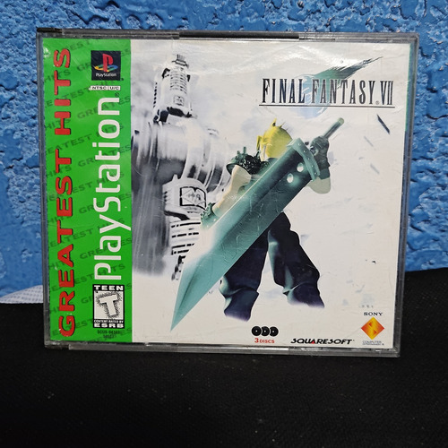 Final Fantasy Vii Sony Playstation 1 Ps1 (Usado)
