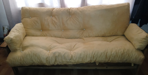 Vendo Dos Sillones Dorado Liso (Usado)