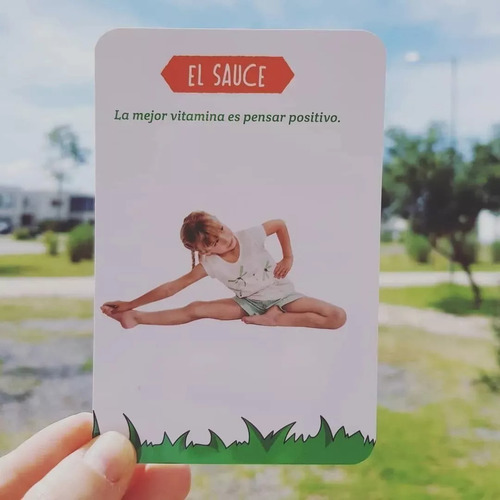 Cartas De Yoga Para Niños Y Grande Con Imágenes Reales