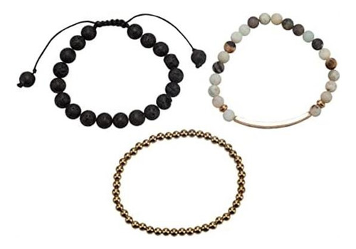 Pulseira Com Contas De Oração Com Mensagem Inspiradora Spun