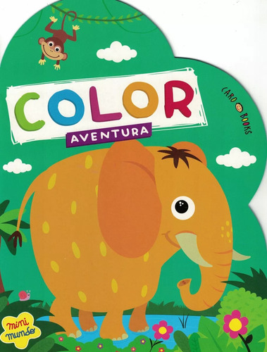 Libro Para Pintar Color Aventura Elefante Ed Artemisa