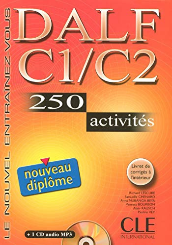 Libro Dalf C1 C2 250 Activites Incluye 1 Cd Audio Mp3  De Vv