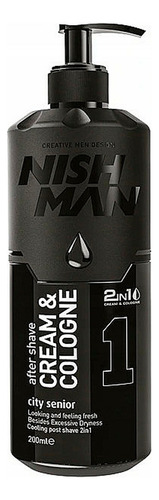 Nishman Aftershave Cream 01city Senior 400ml Anti Irritación