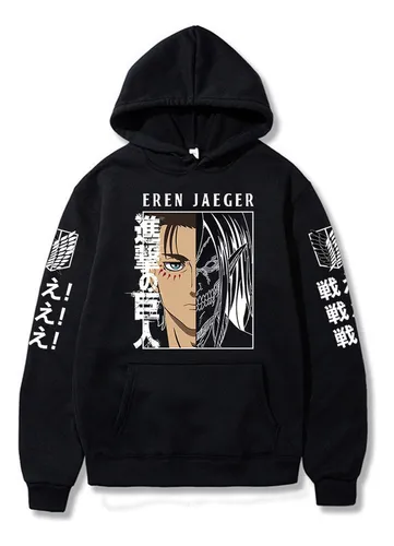 comprar Yo Sudadera Con Capucha Anime Attack On Titan Aot Eren