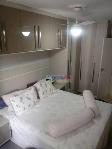 Imagem 5 de 7 de Apartamento Com 2 Dormitórios À Venda, 77 M² Por R$ 420.000,00 - Itararé - São Vicente/sp - Ap2512