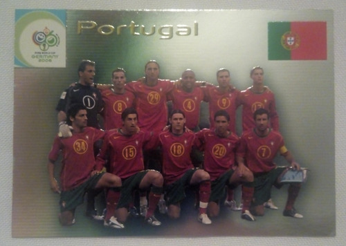 Panini Trading Card Alemania 2006 Equipo Portugal