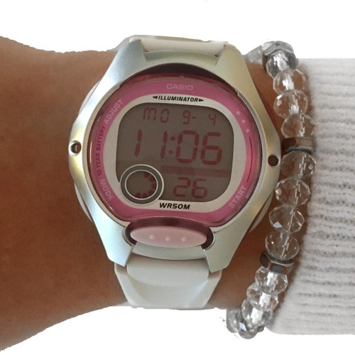 Reloj Casio Digital Lw-200-4bvdf Crono Luz ..amsterdamarg..