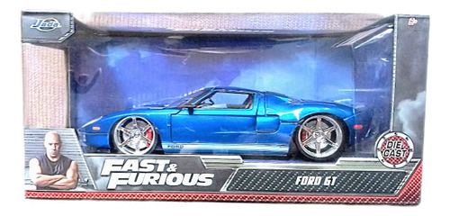 Auto Ford Gt 40 Rápidos Y Furiosos Escala 1.24 Jada