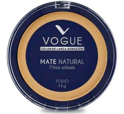Polvo Compacto Mate Natural Vogue Elige El Tono.