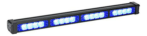 Barra De Luces Estroboscópicas Led De 16w - Azul.