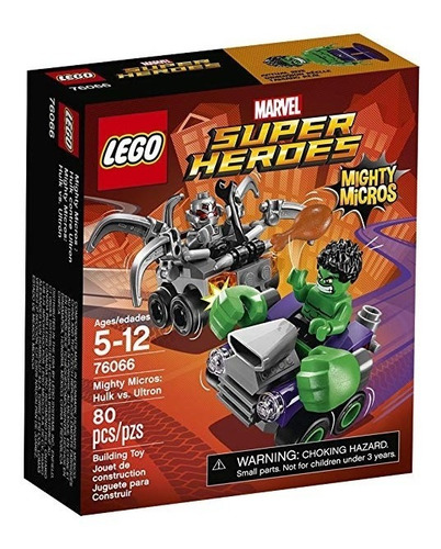 Lego Super Heroes Mighty Micros: Hulk Vs Ultron 76066