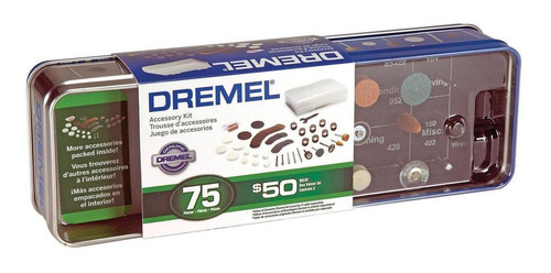 Mototool 3000+10acces+caja Metal+75 Acc Dremel Kit 3000pa +7