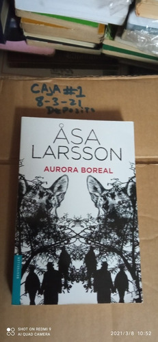 Libro Asa Larsson. Aurora Boreal