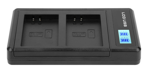 Cargador De Batería De Cámara Portátil Para Lpe12 Usb Dual L