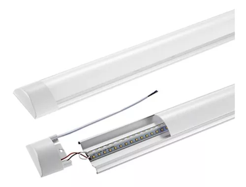 Lampara Led Plana 36w Sobreponer Antipolvo Luminaria Techo