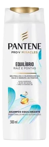 Shampoo Equilibrante Pantene Equilíbrio Raiz E Pontas 300ml