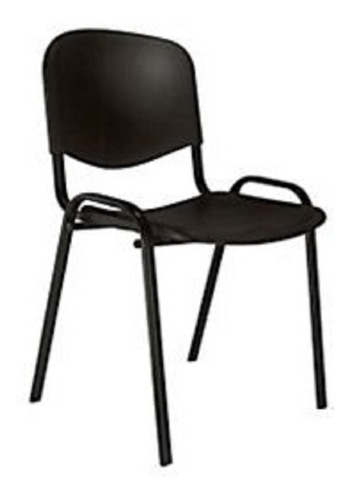 Imagen 3 de 3 de Silla De Visita De Plastico Reforzada Ergonomica Pieza