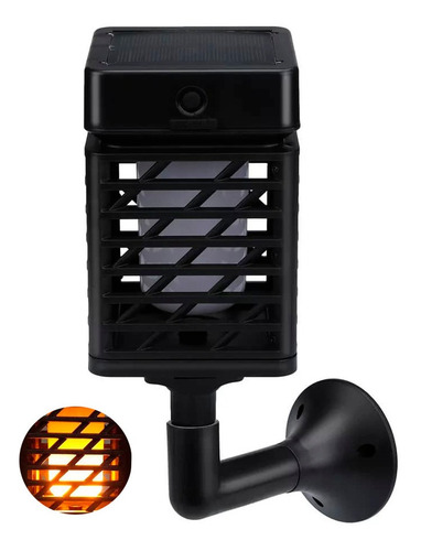 Linterna Antorcha Luz Led Recargable Solar Lampara Jardin 03