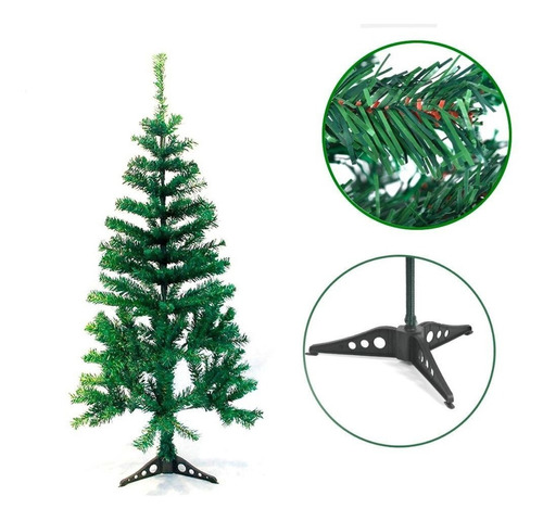 Árbol De Navidad Canadiense Verde 120cm