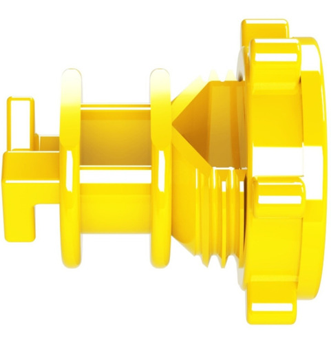 Isolador Vergalhão Até 1/2 Cerca Elétrica Rural 100 Unidades