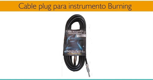 Cable Instrumento Burning Plug-switch De Seguridad  10 Mts