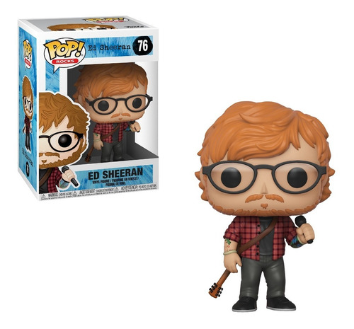 Funko Pop Rocks Ed Sheeran