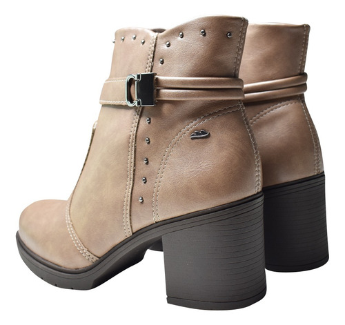 Bota Vestir Moda Mujer Taco Cuadrado Dakota Da761