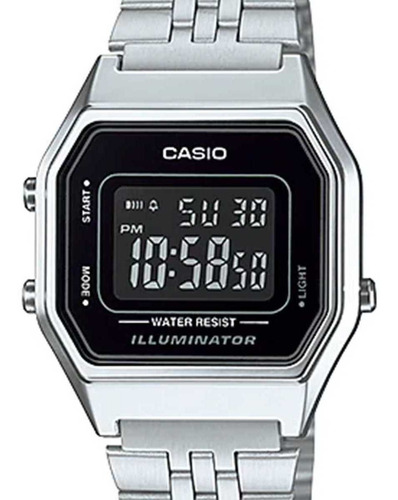 Relógio Casio Original Feminino La680wa-1bdf Com Nota Fiscal