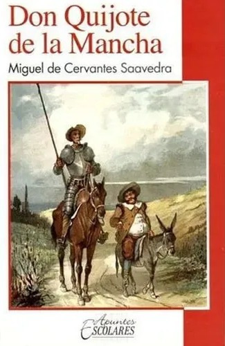 Don Quijote De La Mancha Libro Miguel C S Apuntes Escolares