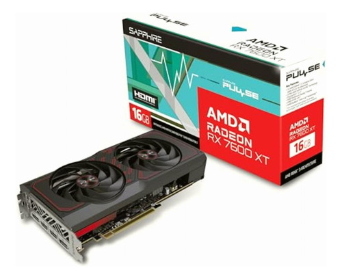 Sapphire 11339-04-20g Pulse Amd Radeon Rx 7600 Xt Tarjeta