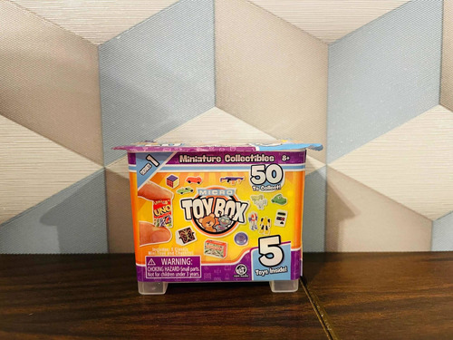 Micro Toy Box Series 1 Cajita Retro Juguete Toy Box 1 Pza