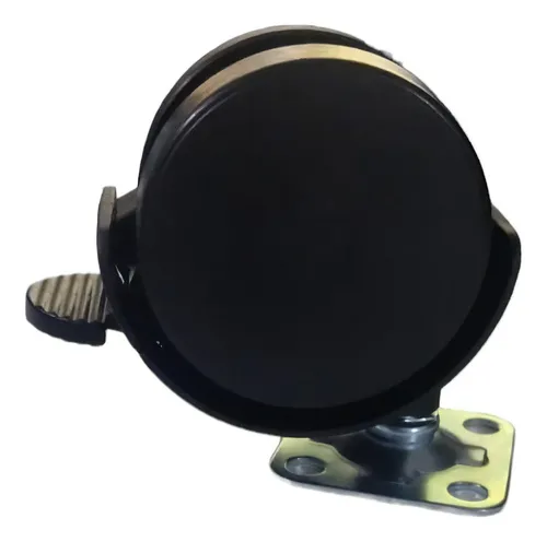 comprar Set 4 Ruedas Con Base Giratoria Y Freno Para Muebles 40mm