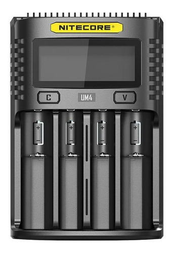 Cargador Um4 Usb Nitecore 4 Slots Display De Estado