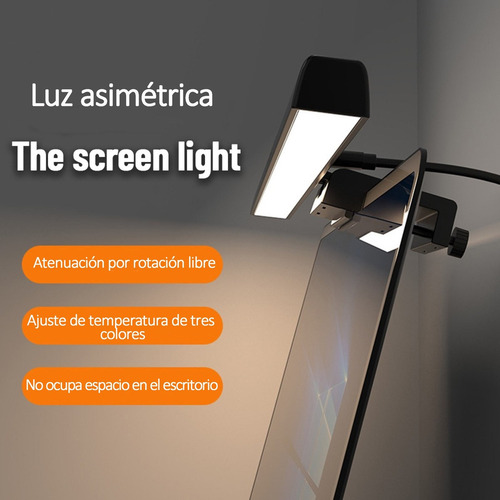 Barra De Luces Led Para Monitor De Computadora Con Carga Usb