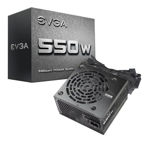 Imagen 2 de 7 de Evga 550 N1 550 W - Black - 100V/240V