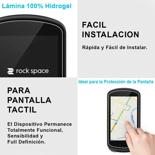 Lamina Hidrogel Para Gps Garmin Edge 1030 - Rock Space